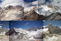 27 Panoramic View From Lower Chukung Ri - Nuptse Glacier, Pumori, Chukung Tse, Nuptse And Lhotse South Face, Baruntse, Imja Tso, Chukung Glacier,  Ama Dablam Glacier, Ama Dablam, Thamserku.jpg